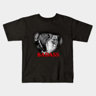 Badass Dog Kids T-Shirt